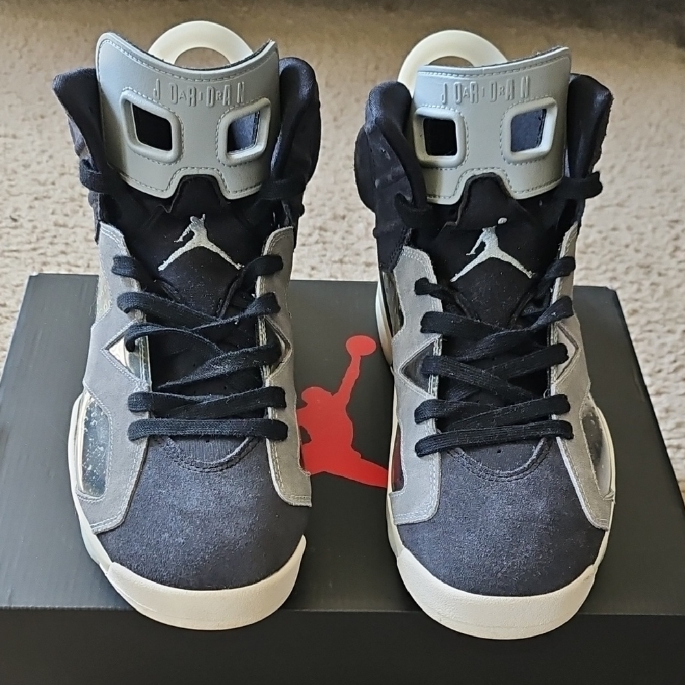 Air Jordan Black and Gray Sneakers